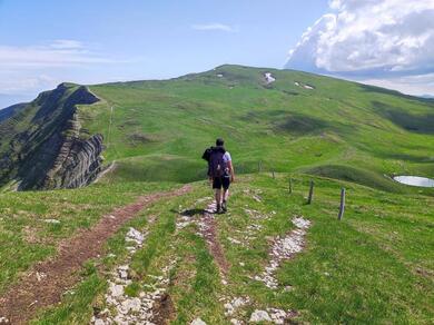 Grande Traversée du Jura à pied: Von Borne au Lion nach Culoz