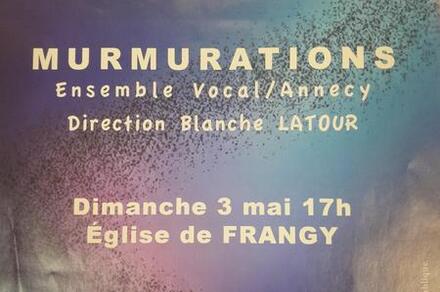 Concert Murmurations Ensemble Vocal/Annecy